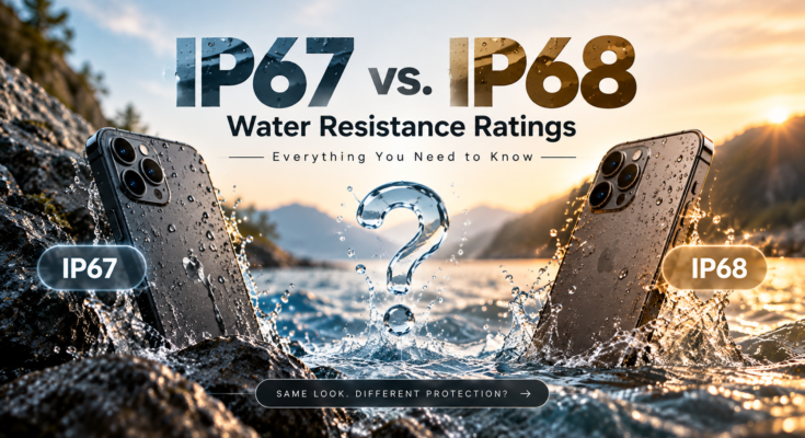 IP67 vs. IP68: Water Resistance Showdown