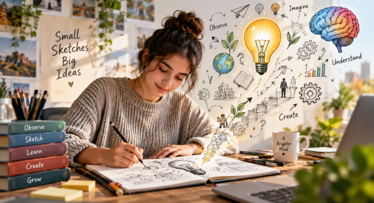 drawing to learn