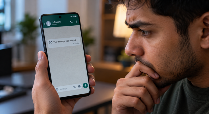 deleted messages on Android