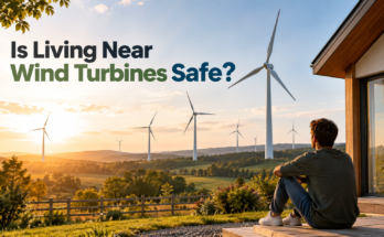 is living near wind turbines safe