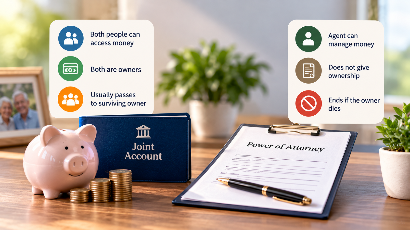 Joint Account vs POA