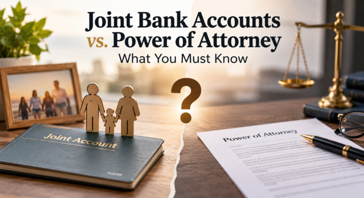 Joint Account vs POA