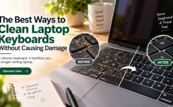 clean laptop keyboards