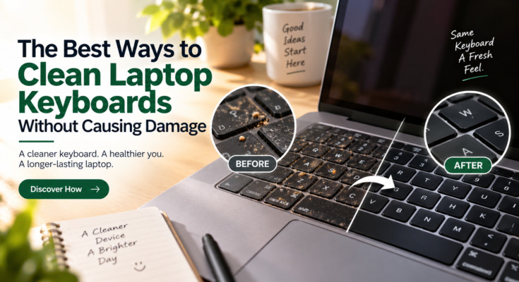 clean laptop keyboards