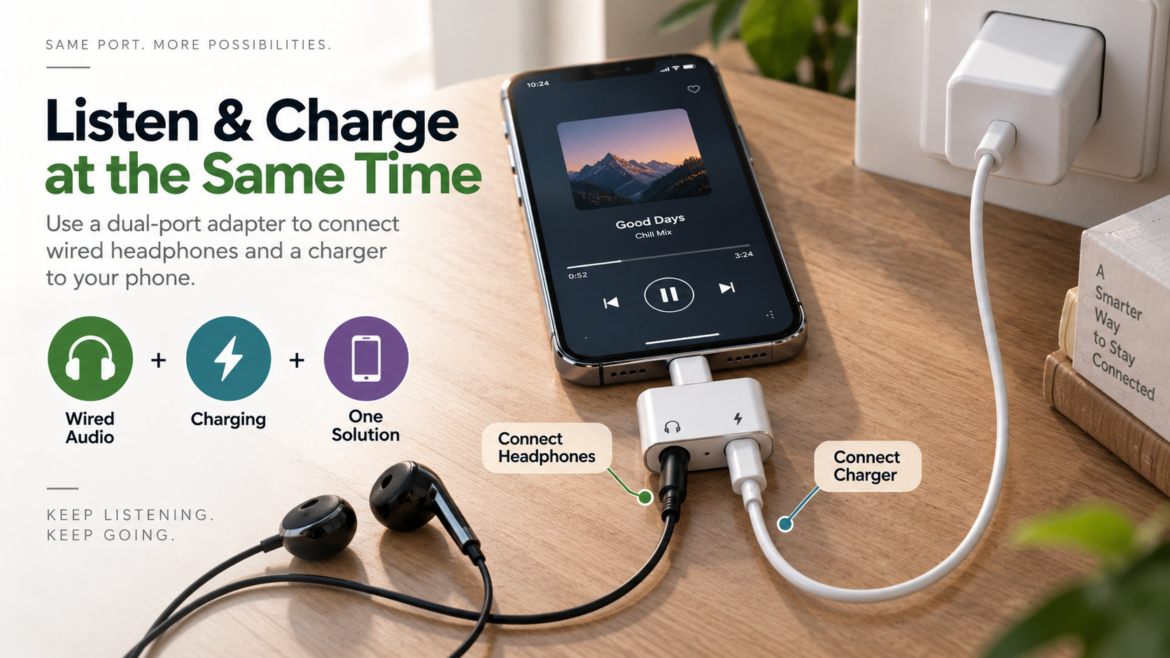 Listen and Charge Together