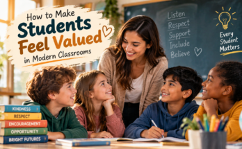 make students feel valued