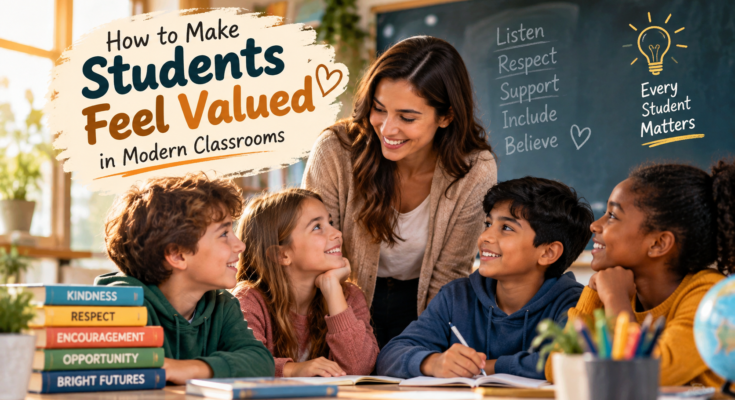 make students feel valued