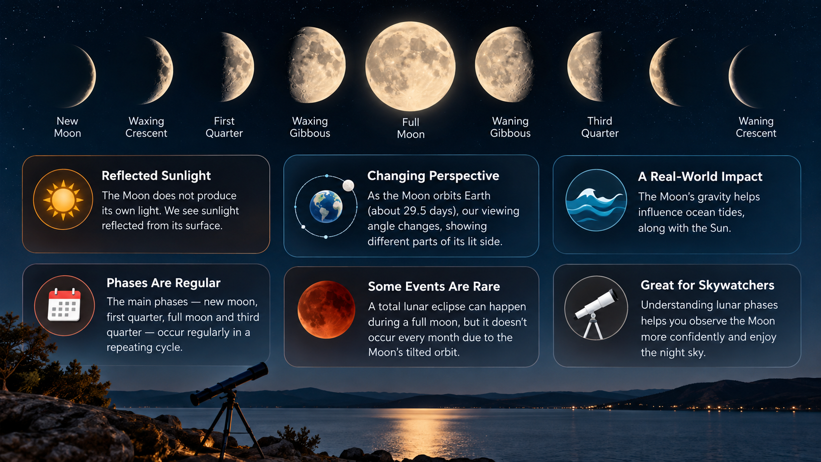 science behind lunar phases