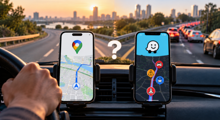Google Maps vs Waze