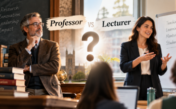 professor vs lecturer