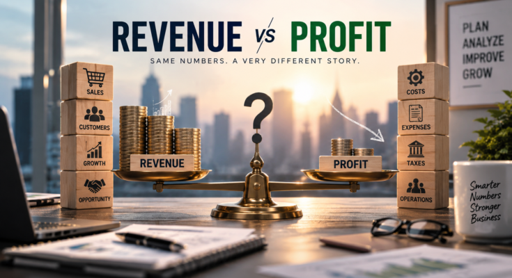 revenue vs profit