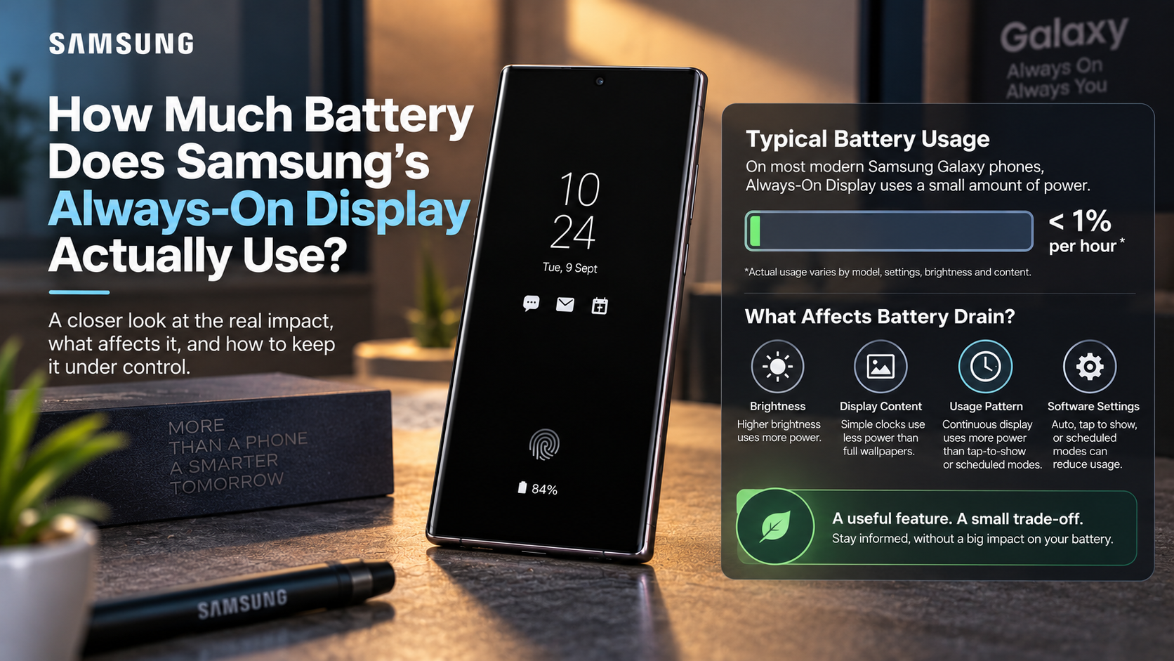 Samsung Always-On Display Battery Guide