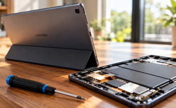 replace a Samsung tablet battery