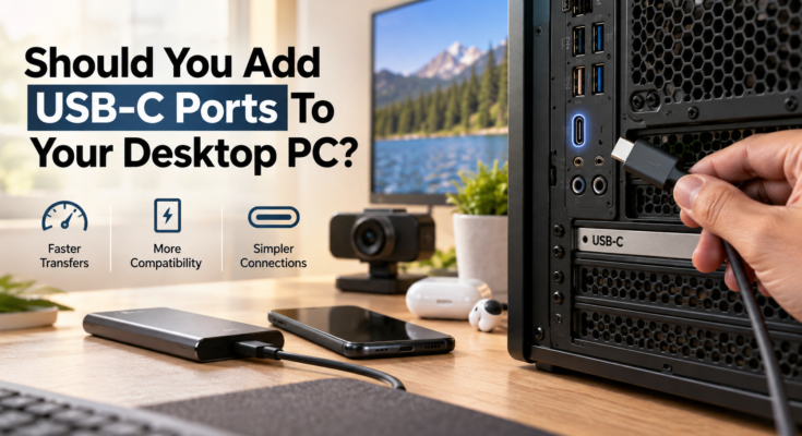 Should You Add USB-C Ports To Your Desktop PC?