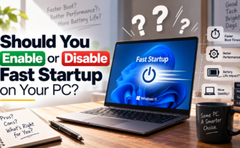 enable or disable fast startup