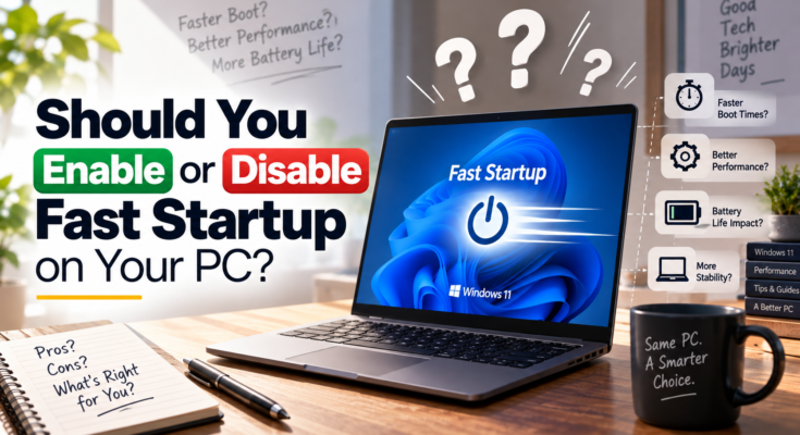 enable or disable fast startup