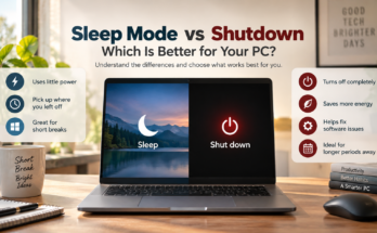Sleep Mode vs Shutdown: PC Power Guide