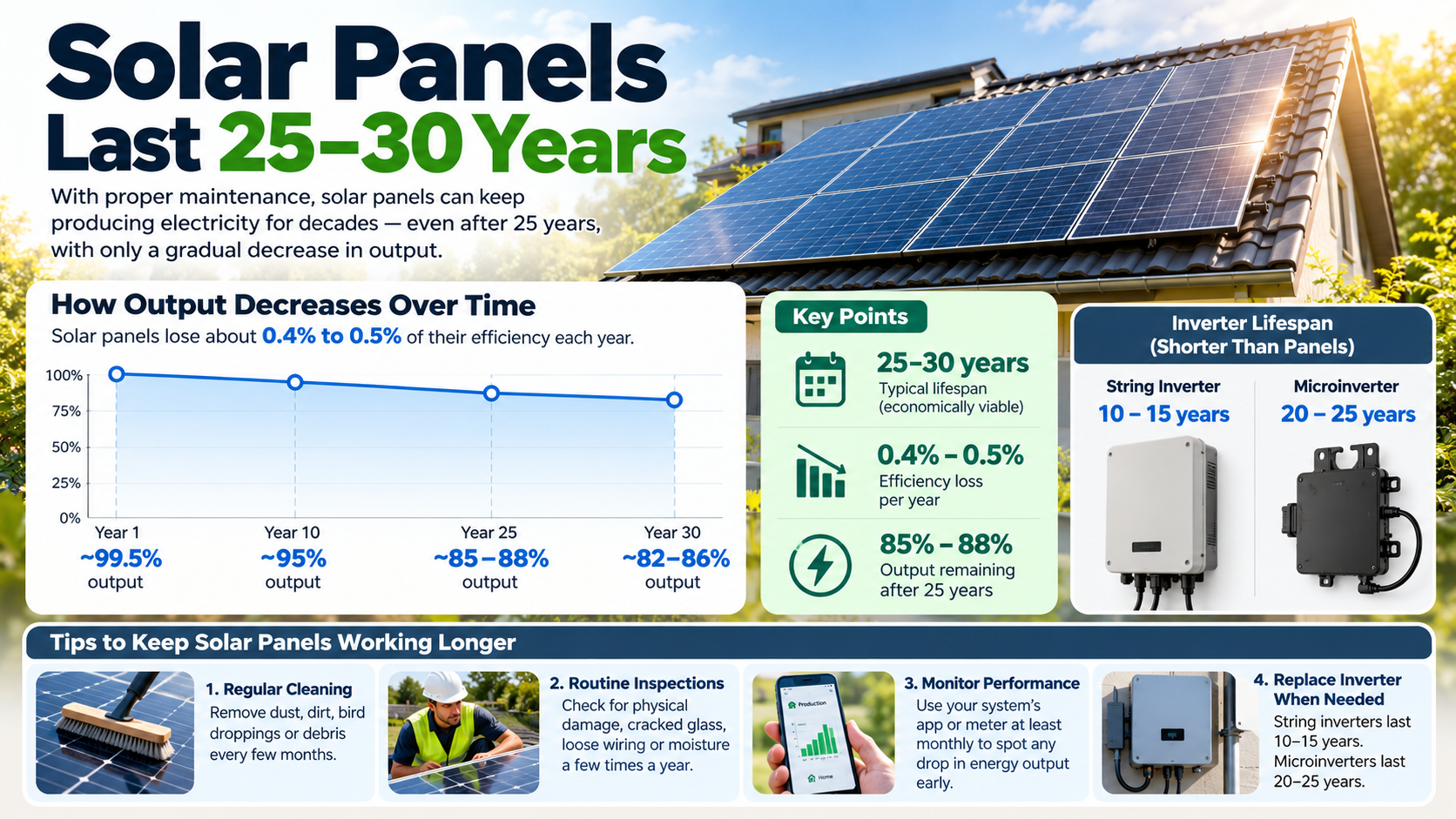 How Long Do Solar Panels Last With Proper Maintenance?