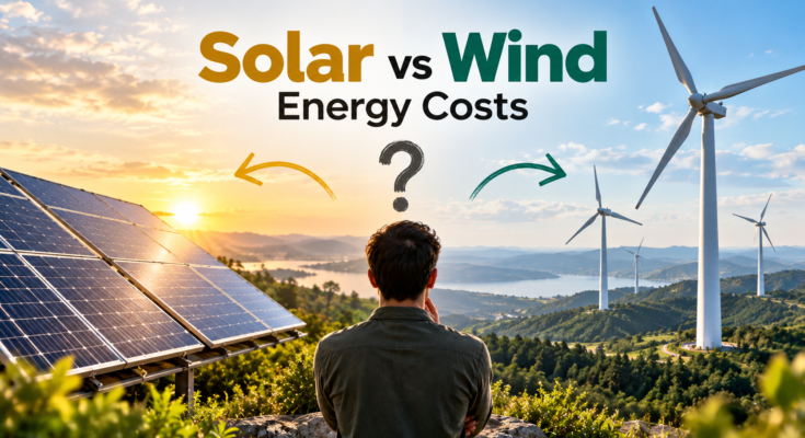 Solar vs Wind Costs