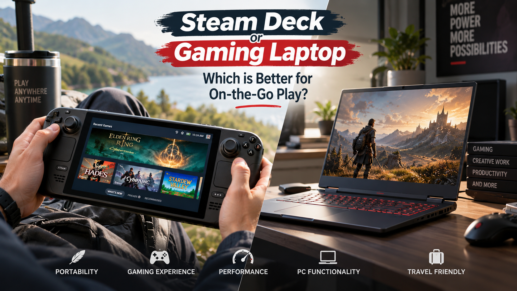 Steam Deck instead of gaming laptop