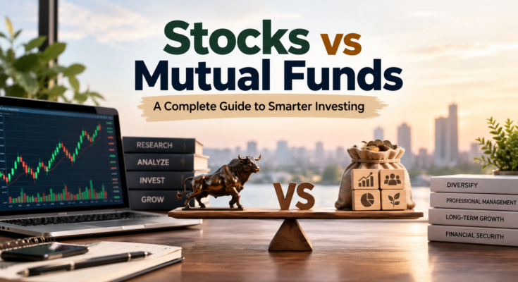 stocks vs mutual funds