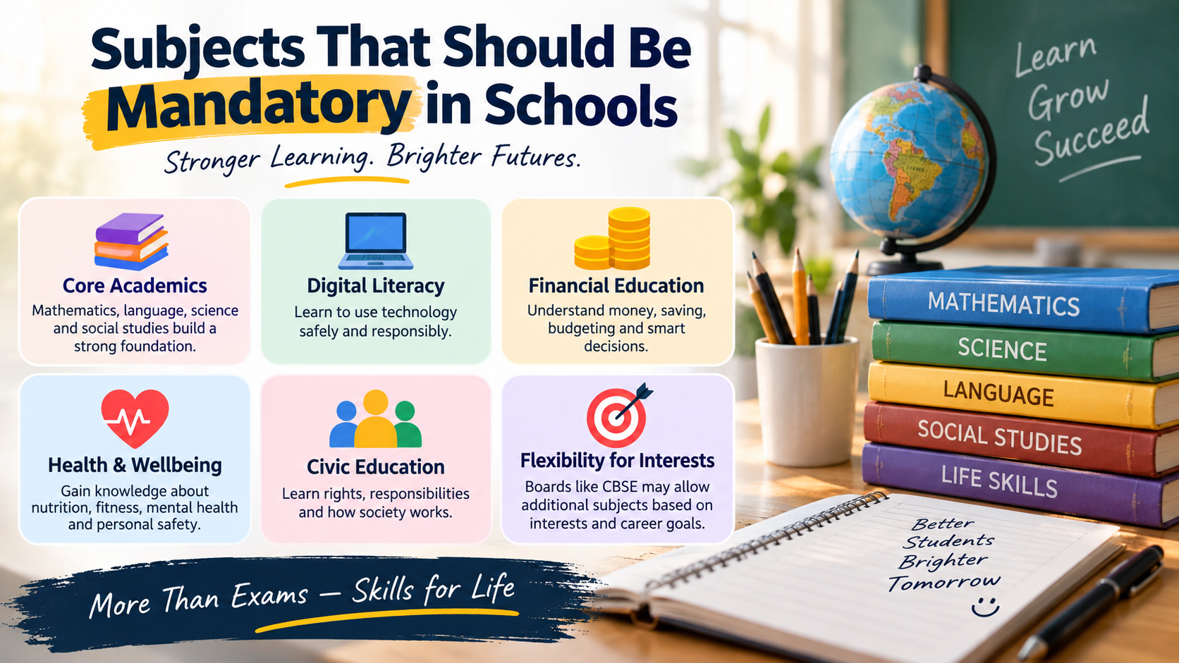 subjects that should be mandatory in schools
