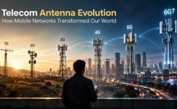 telecom antenna evolution