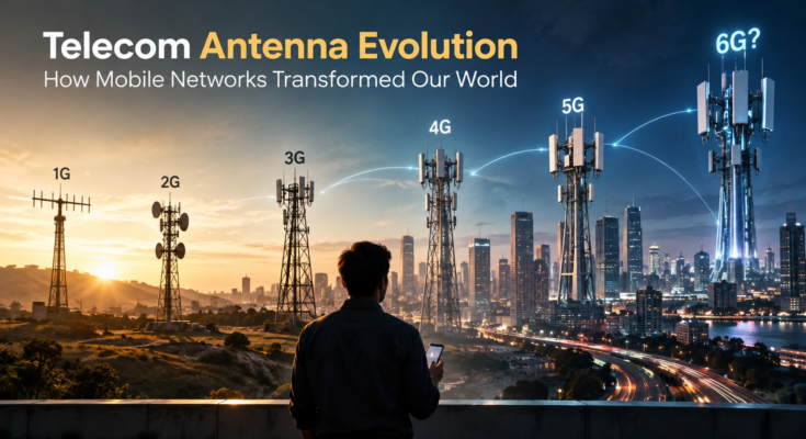 telecom antenna evolution