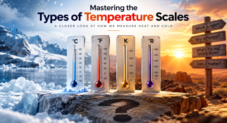 types of temperature scales