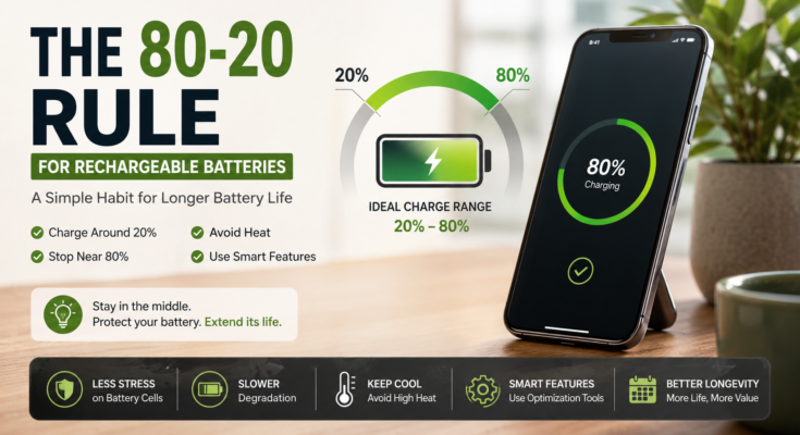 The 80-20 Battery Charging Rule