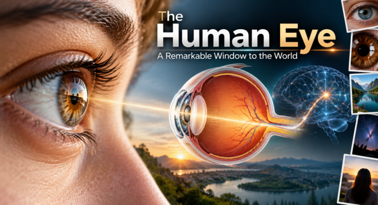 the human eye
