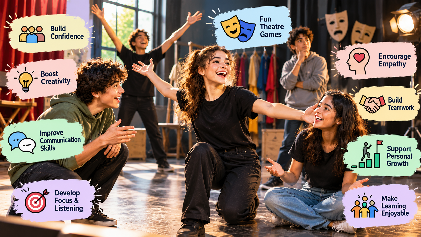 theater games that make learning a blast