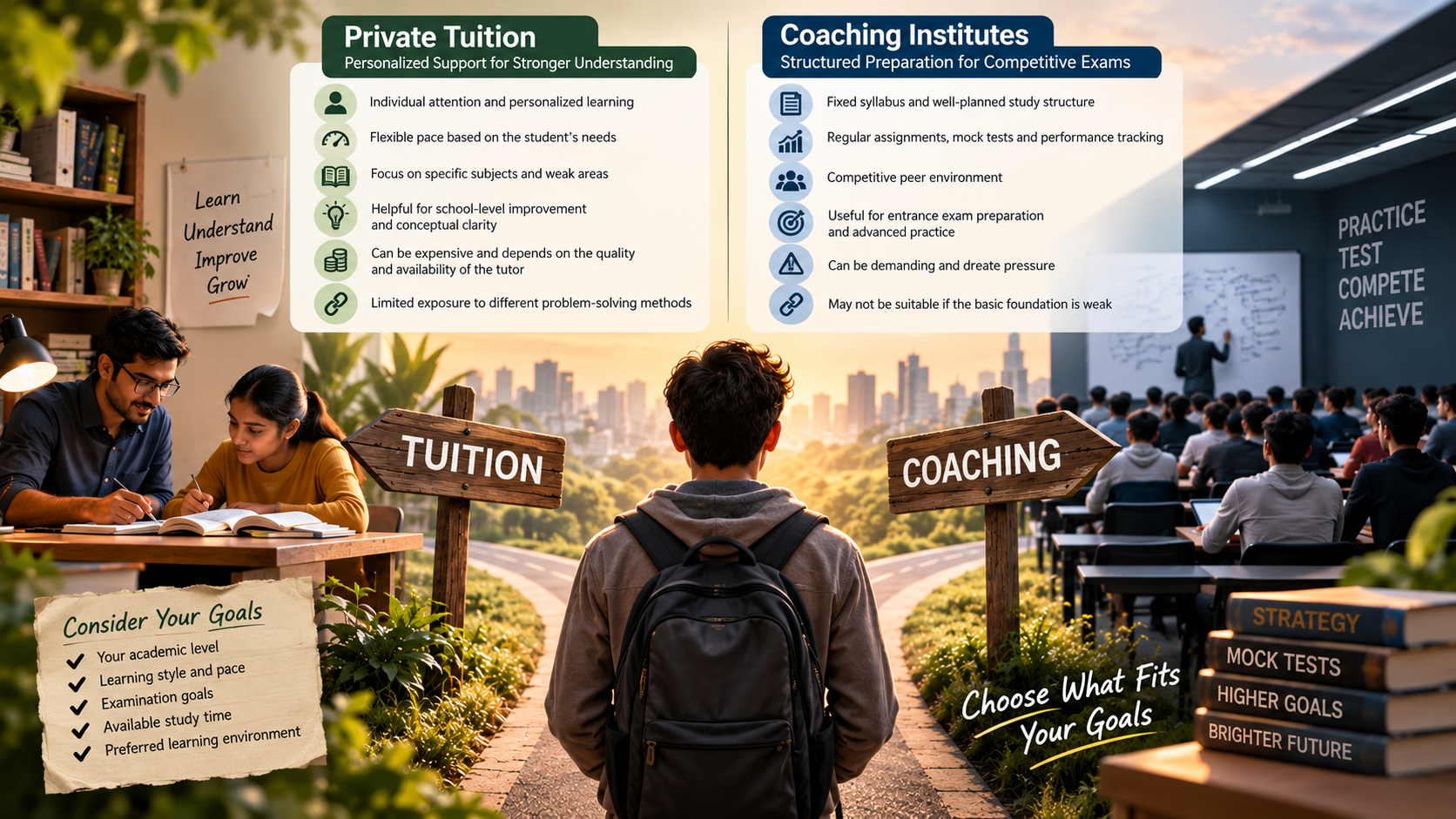 tuition vs coaching
