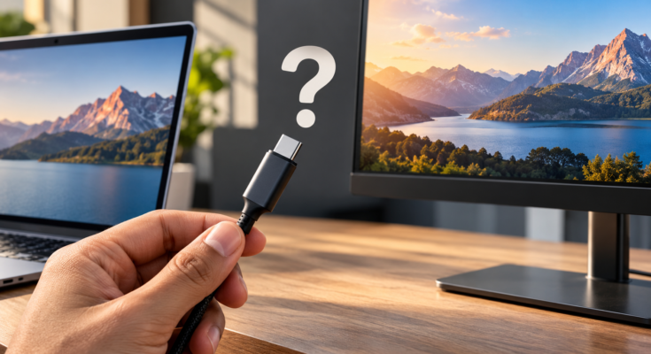 how to tell if a USB-C cable supports video