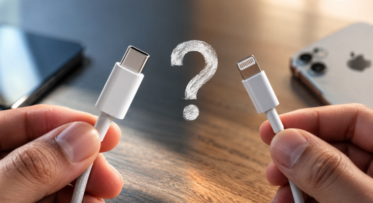 USB-C cables more reliable than Lightning