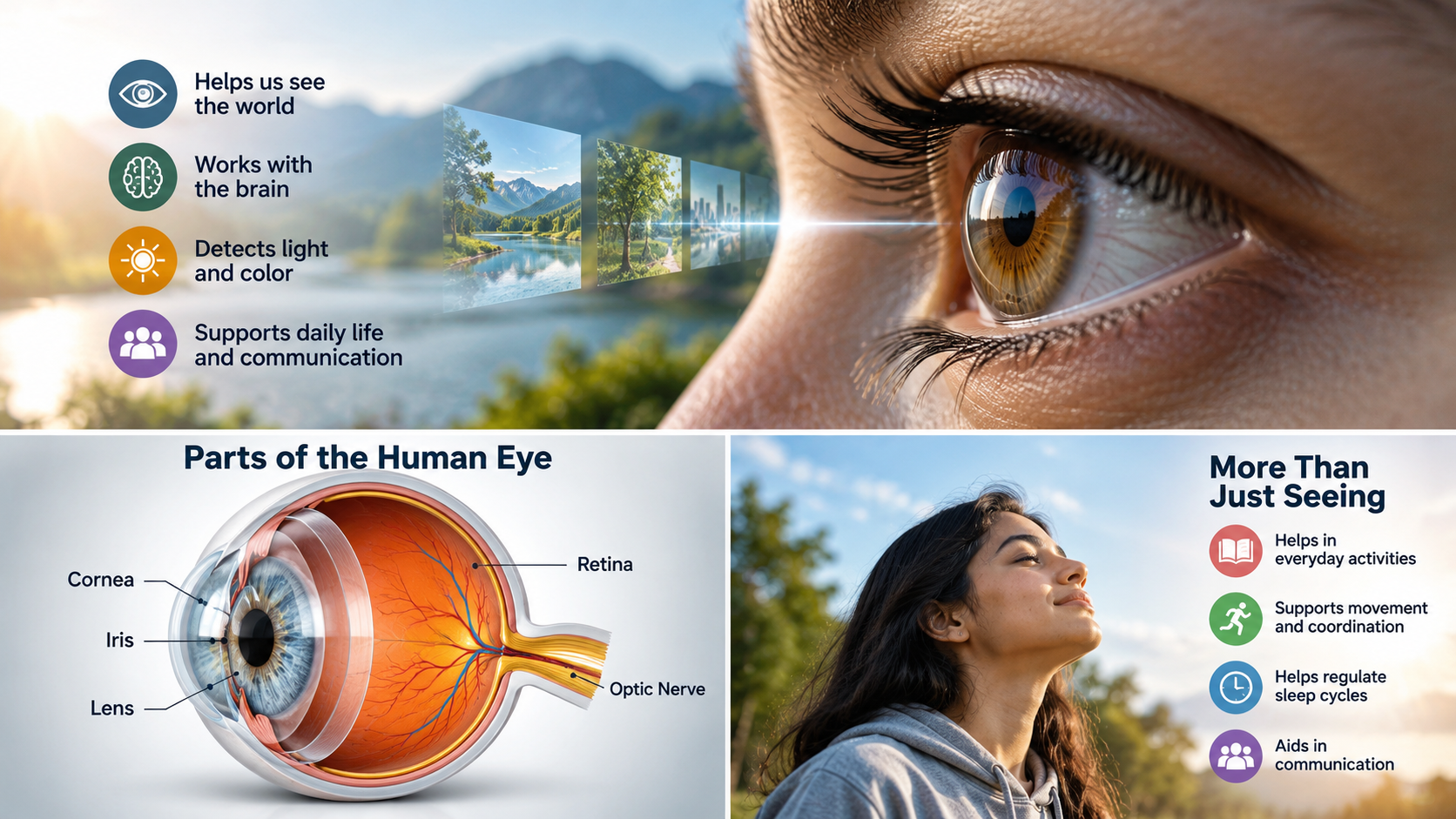 the human eye