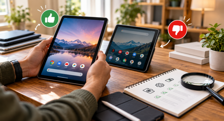 used Android tablet
