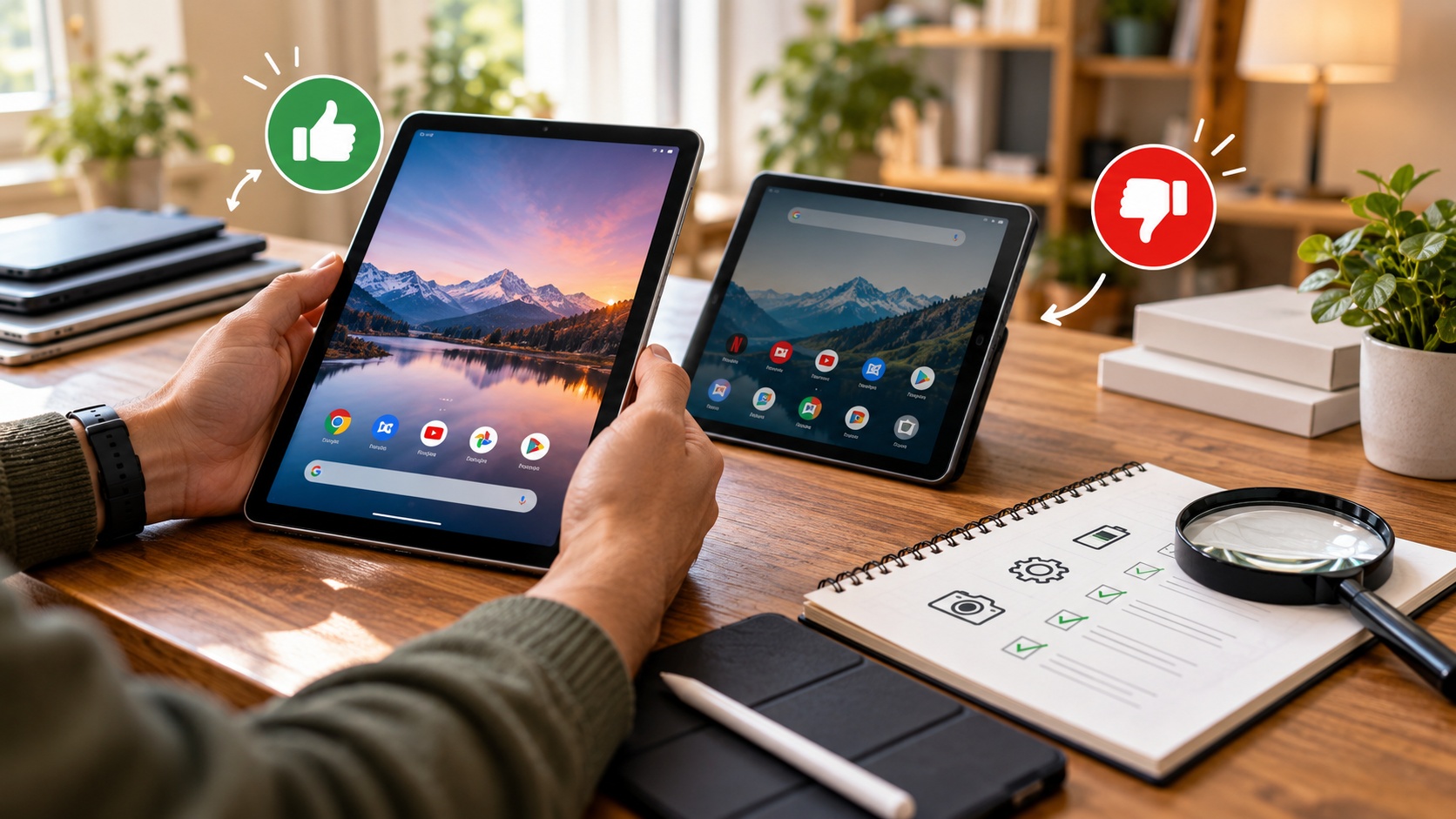used Android tablet
