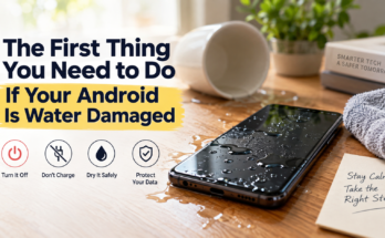 android is water damaged