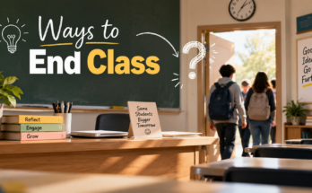ways to end class
