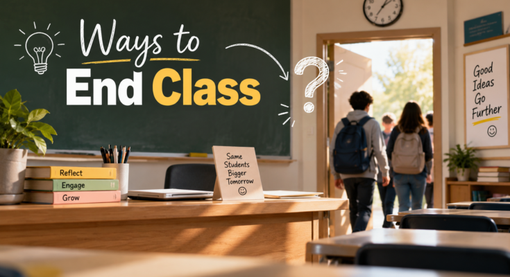 ways to end class