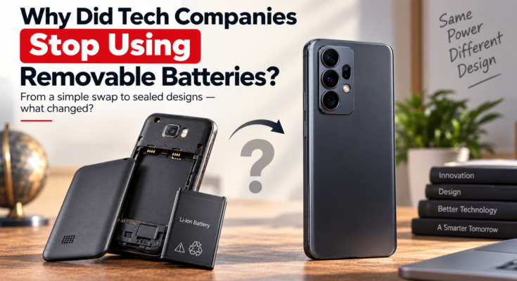 Why Did Phones Lose Removable Batteries?