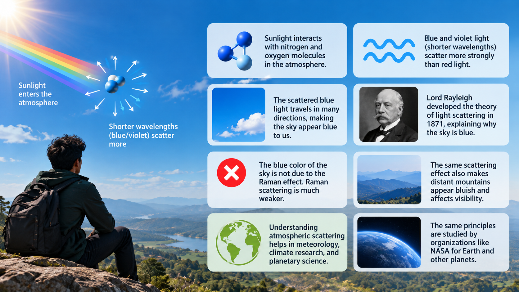 atmospheric light scattering