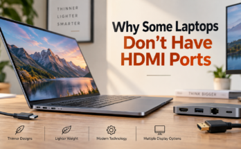 why some laptops don't have hdmi ports