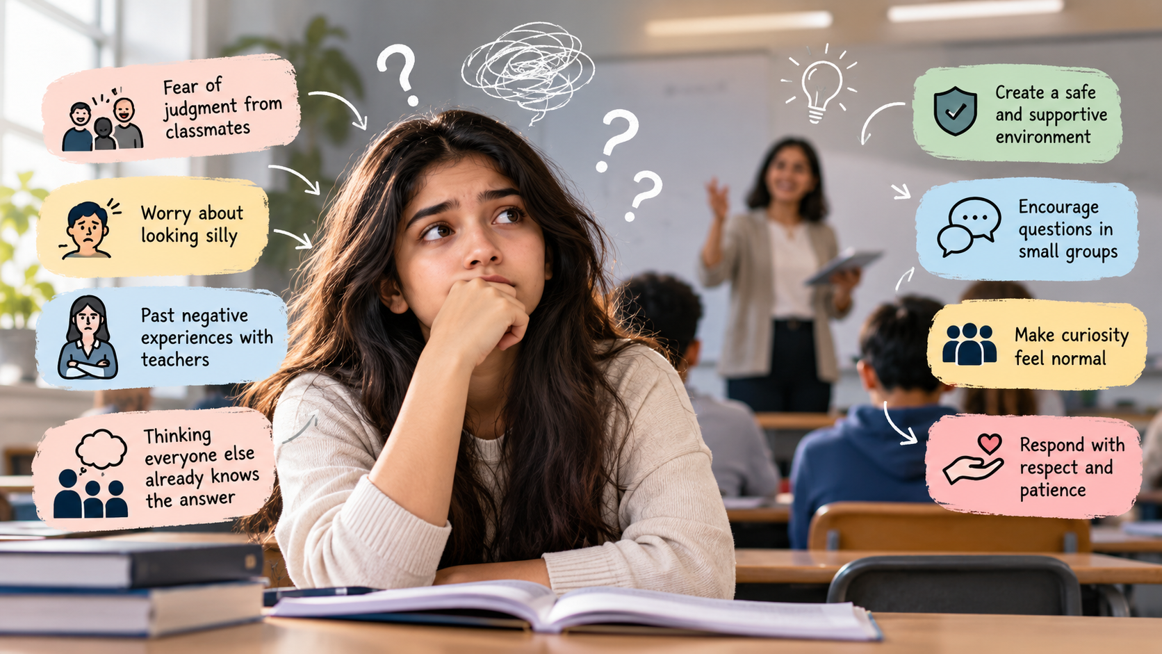 why students are afraid to ask questions
