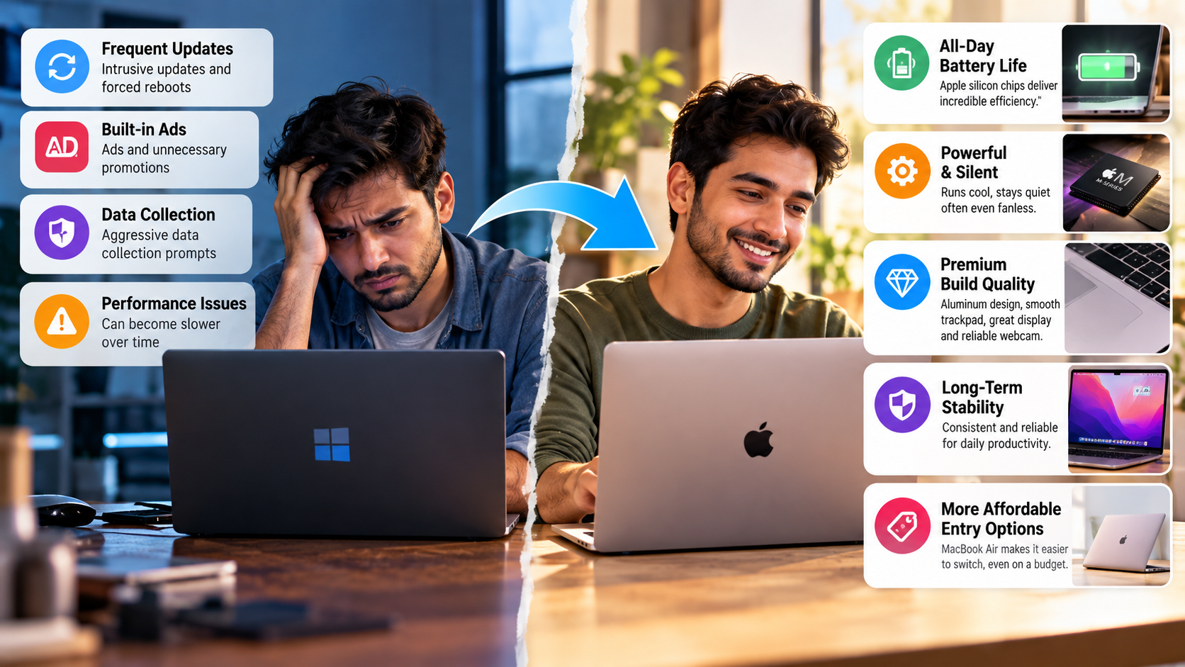 Windows to MacBook: A Happier Upgrade