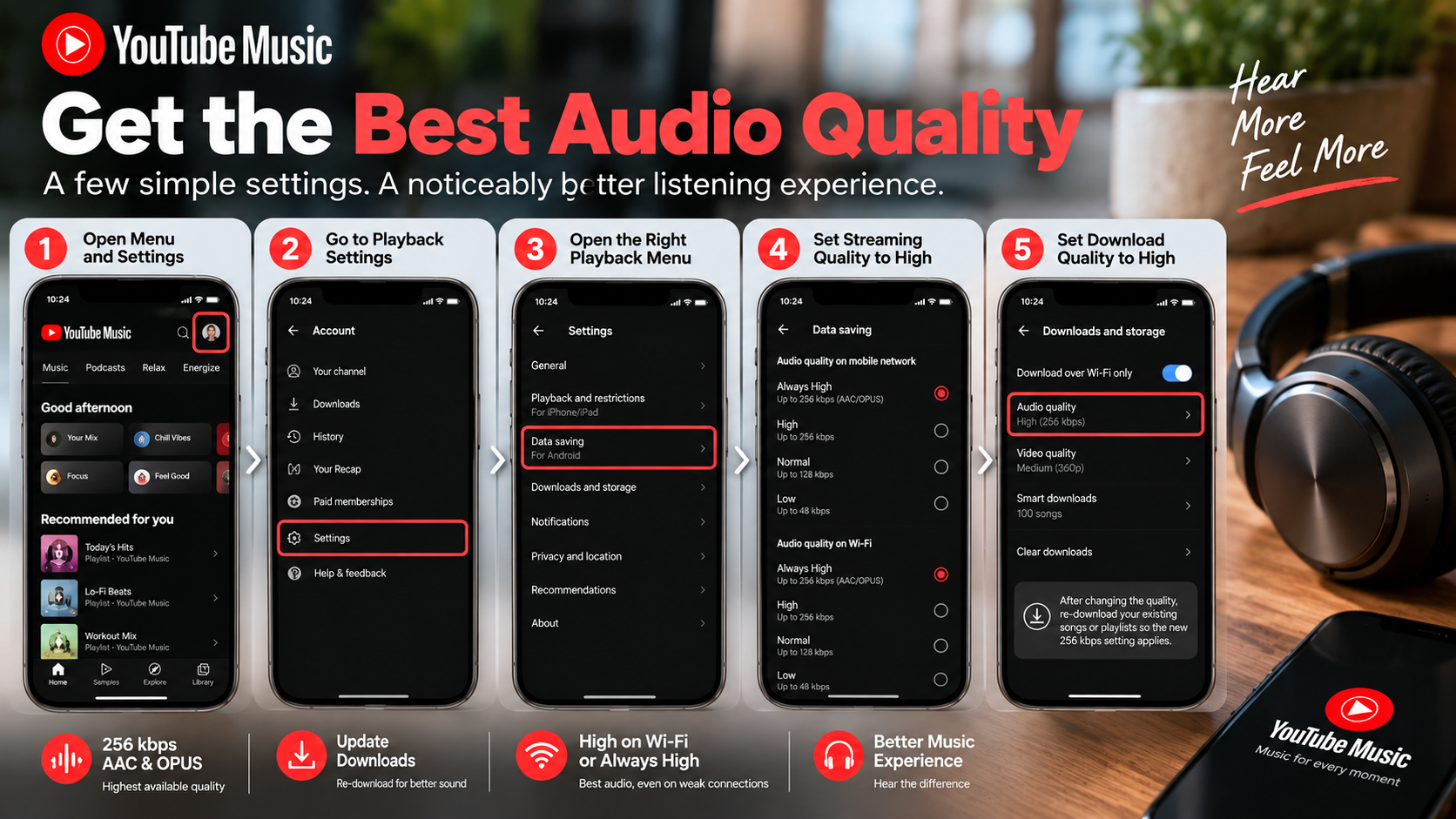 YouTube Music Audio Quality Guide