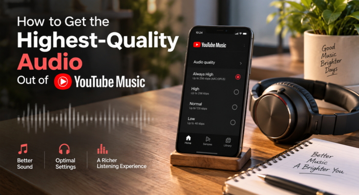 highest-quality audio out of YouTube Music