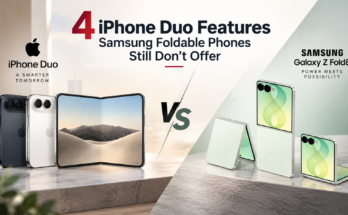 iPhone Duo vs Samsung Foldable Phones