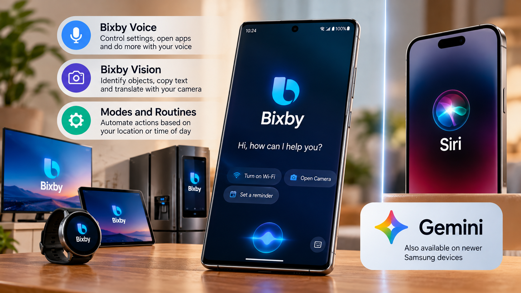 Bixby vs Siri: Smart Assistant Showdown